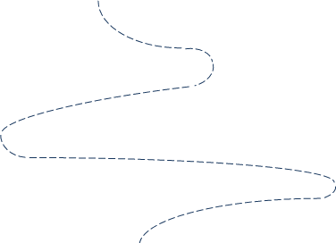 blue meandering dotted line