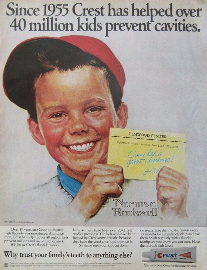 Fluoride in toothpaste, history, ads | Fluoride Exposed