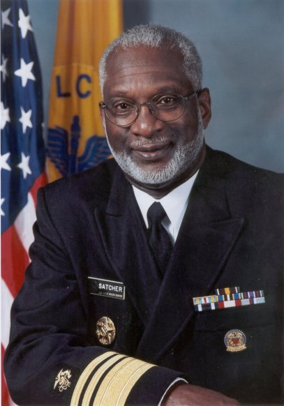 Dr. David Satcher in uniform