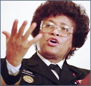 Picture of Surgeon General Joycelyn Elders in the 1990s